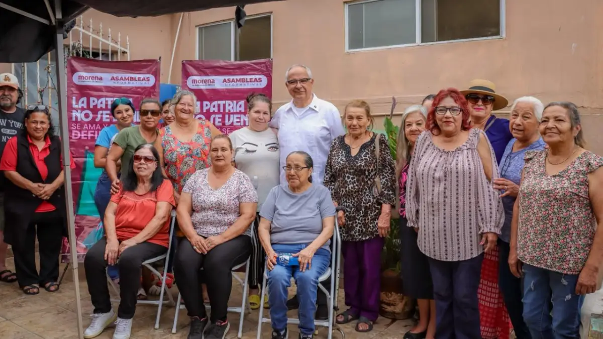 ALFREDO ÁLVAREZ Realiza asamblea informativa en Ensenada