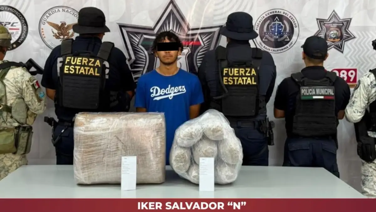 FUERZA ESTATAL Asegura aL “Kriken” en Valle De Guadalupe